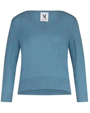 Van Kukil Kaschmir Pullover 47701885911386 - Blau