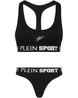 Philipp Plein Sport Set Glitter - Schwarz
