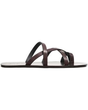 Saint Laurent Sandalen - Zwart