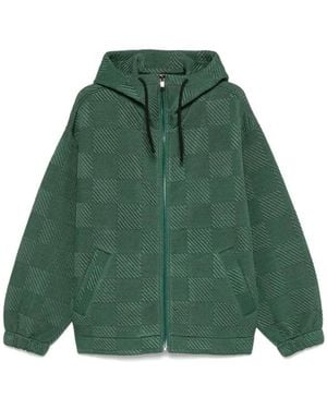 Ferrari Forest Zip-Fastening Sweatshirt - Grün