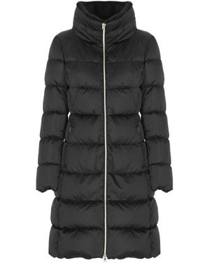 Herno Padded And Quilted Coat - Schwarz