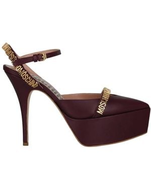 Moschino Hohe Schuhe - Braun