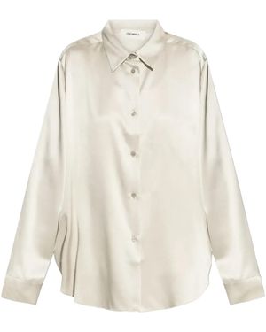 Lisa Yang Long Sleeved Button-Up Shirt - Weiß
