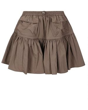 Cecilie Bahnsen Taffeta Skirt - Braun