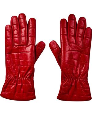 Bottega Veneta Handschuhe - Rot