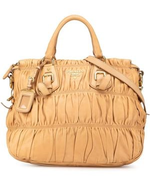 Prada Hobo Bags - Mettallic
