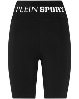 Philipp Plein Sport-Leggings Tiger - Schwarz