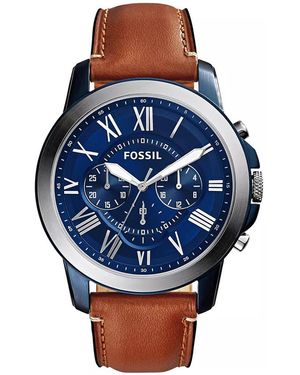 Fossil Chronograph Grant FS5151 - Blau