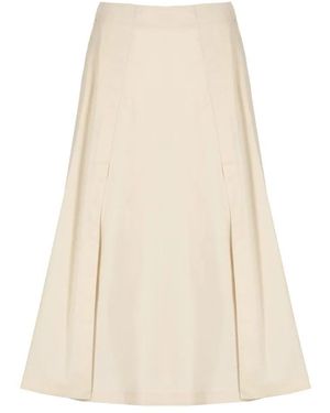 Peserico Cotton Skirt - Weiß
