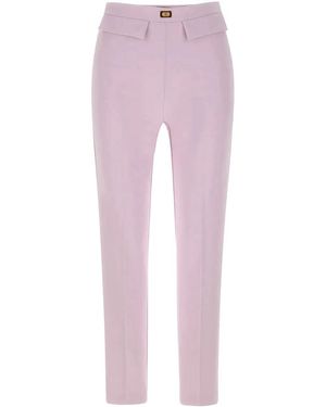 Elisabetta Franchi Broek Roze - Mehrfarbig