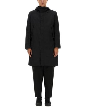 JG1 Nylon Parka With Textured Finish - Schwarz