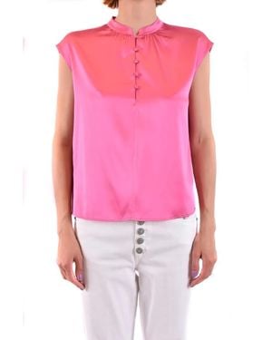 Pinko Brugheriop30 Shirt With High Neckline - Pink