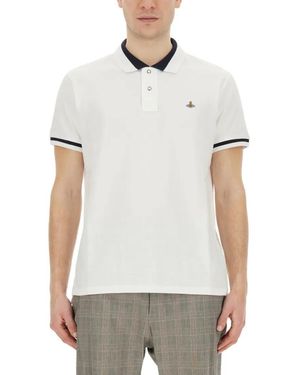 Vivienne Westwood Cotton Polo - Weiß