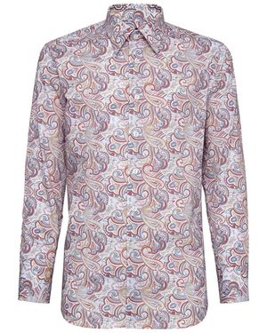 Billionaire Hemd Slim Fit Original - Lila