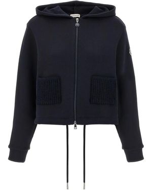 Moncler Knit Pockets Hoodie - Schwarz