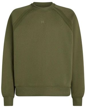 Karl Lagerfeld Pique-Sweatshirt - Grün