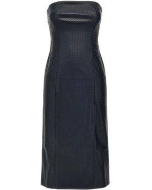 ROTATE BIRGER CHRISTENSEN Midi Braided' Dress - Blau