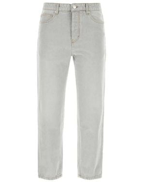 Ami Paris Tapered Fit Jeans - Grau