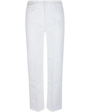 Mother The Rambler Zip Ankle Jeans - Schwarz