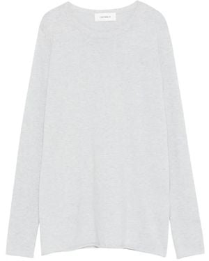 Lisa Yang Light Knit Maurie Sweater - Weiß
