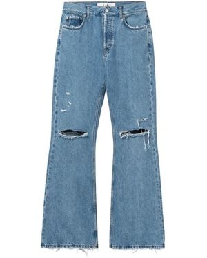 Séfr Relaxed Fit Flared Jeans - Blau
