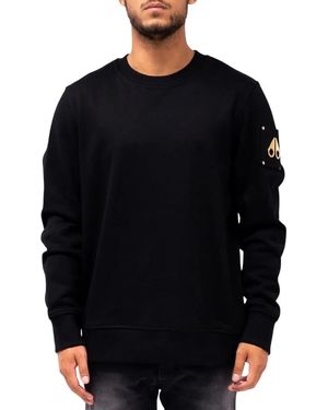 Moose Knuckles Snyder Crewneck Sweater - Schwarz
