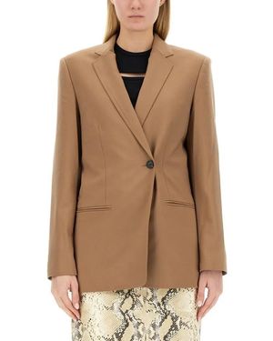 Helmut Lang Single-Breasted Blazer - Natur