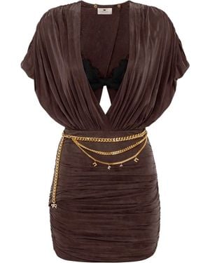Elisabetta Franchi Dresses - Braun