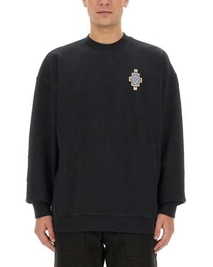 Marcelo Burlon Optical Cross Sweatshirt - Schwarz
