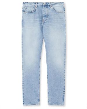 Fortela Classic Five-Pocket Denim Pants With Straight Leg - Blau