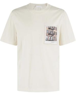 Helmut Lang Soft Cream T-Shirt - Weiß