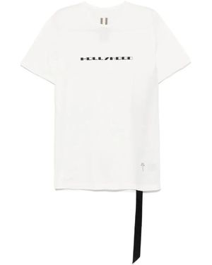 Rick Owens Level Logo T-Shirt - Weiß