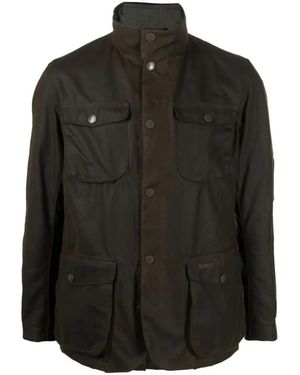 Barbour Ogston Wax Jacket - Schwarz