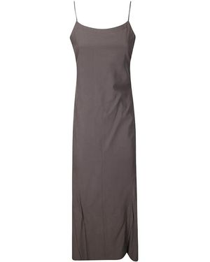 Our Legacy Maxi Dress With Adjustable Straps - Grau
