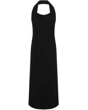 Carven Dr201 Long Dress - Schwarz
