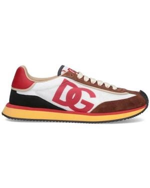 Dolce & Gabbana Low-Top Sneaker - Rot