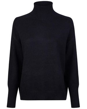 MARC AUREL Turtleneck-Pullover - Blau