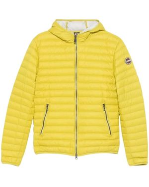 Colmar Water-Repellent Down Jacket With Fixed Hood - Gelb