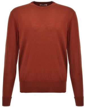 PT Torino Crew Neck Merino Wool Sweater - Rot