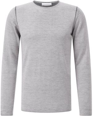 KIEFERMANN Pullover Lutzs Mit Rundhalsausschnitt - Grau