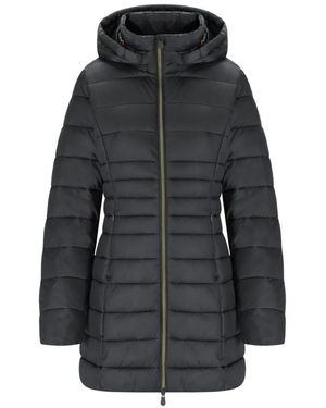 Save The Duck Reese Hooded Padded Jacket - Schwarz