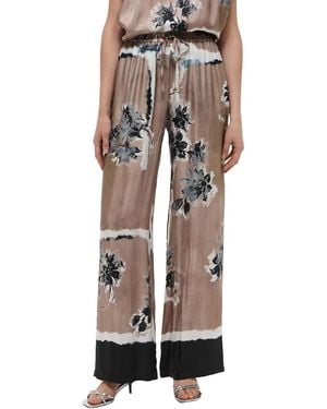 ERMANNO FIRENZE Trousers Mouoff Whitenerp - Schwarz