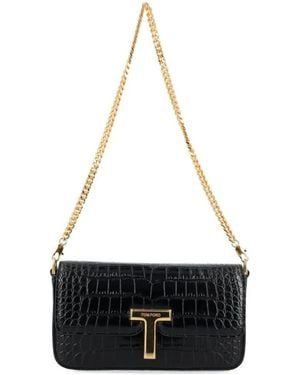 Tom Ford Hobo Bags - Zwart