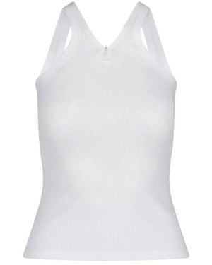 Courreges Logo Top - Weiß