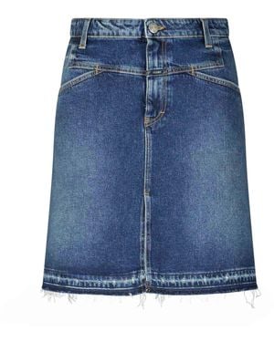 Closed Minirock Stover-X - Blau