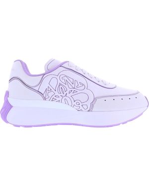 McQueen Low-Top Sneaker - Lila