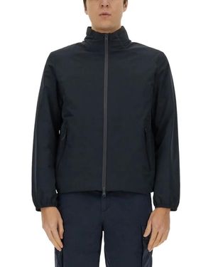 Woolrich Waterproof Bomber Jacket - Blau