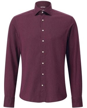 Stenströms Slim-Fit Hemd Aus Baumwolle - Lila