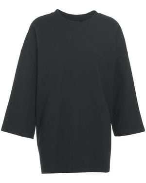 Thom Krom Short Sleeved Sweatshirt - Schwarz