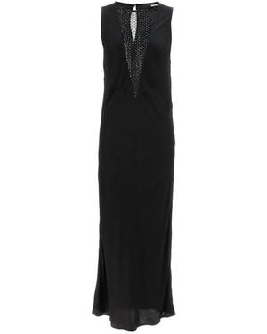 ROTATE BIRGER CHRISTENSEN Sleeveless Midi' Dress - Schwarz